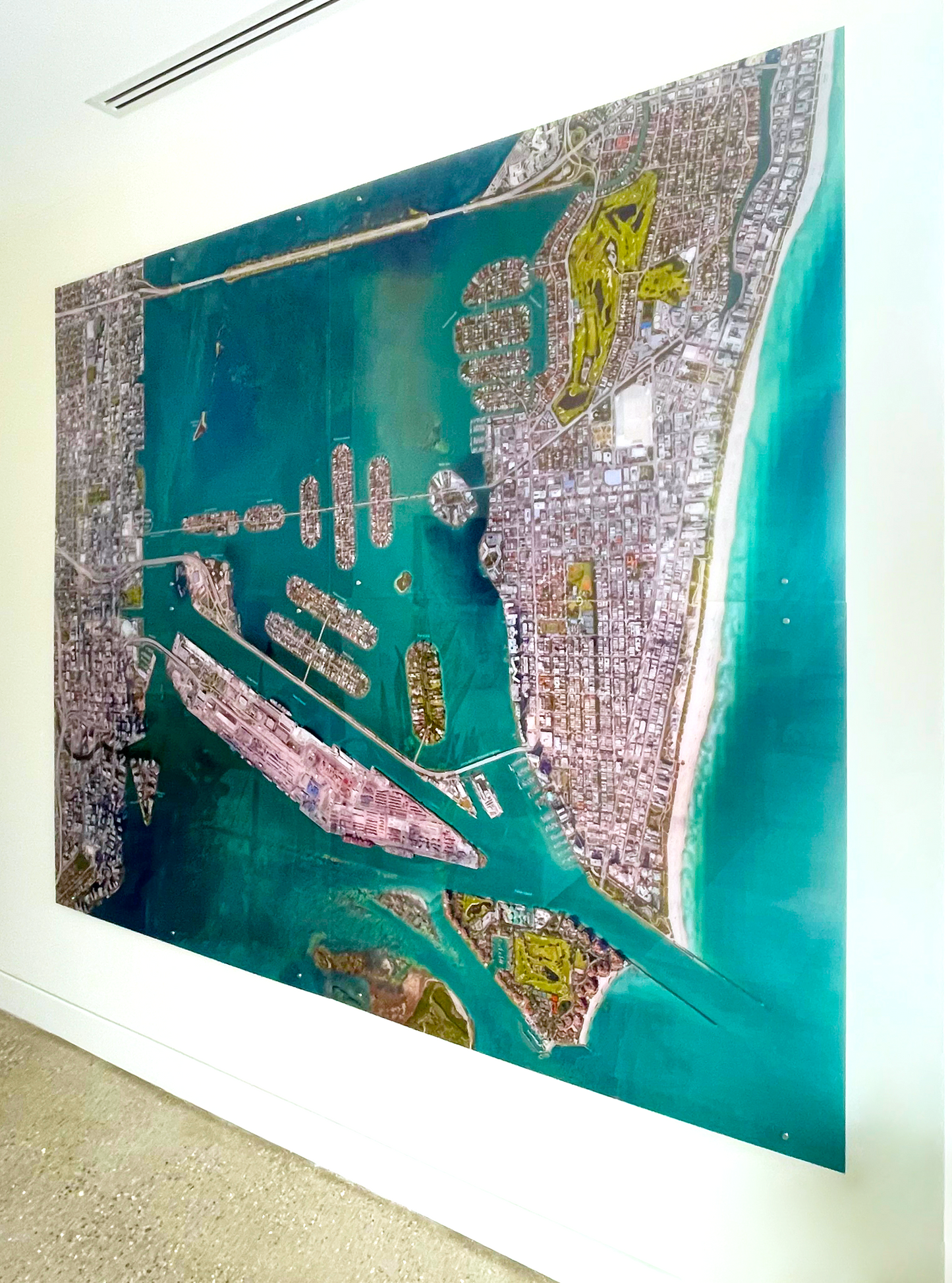 South Miami Beach Acrylic Panel